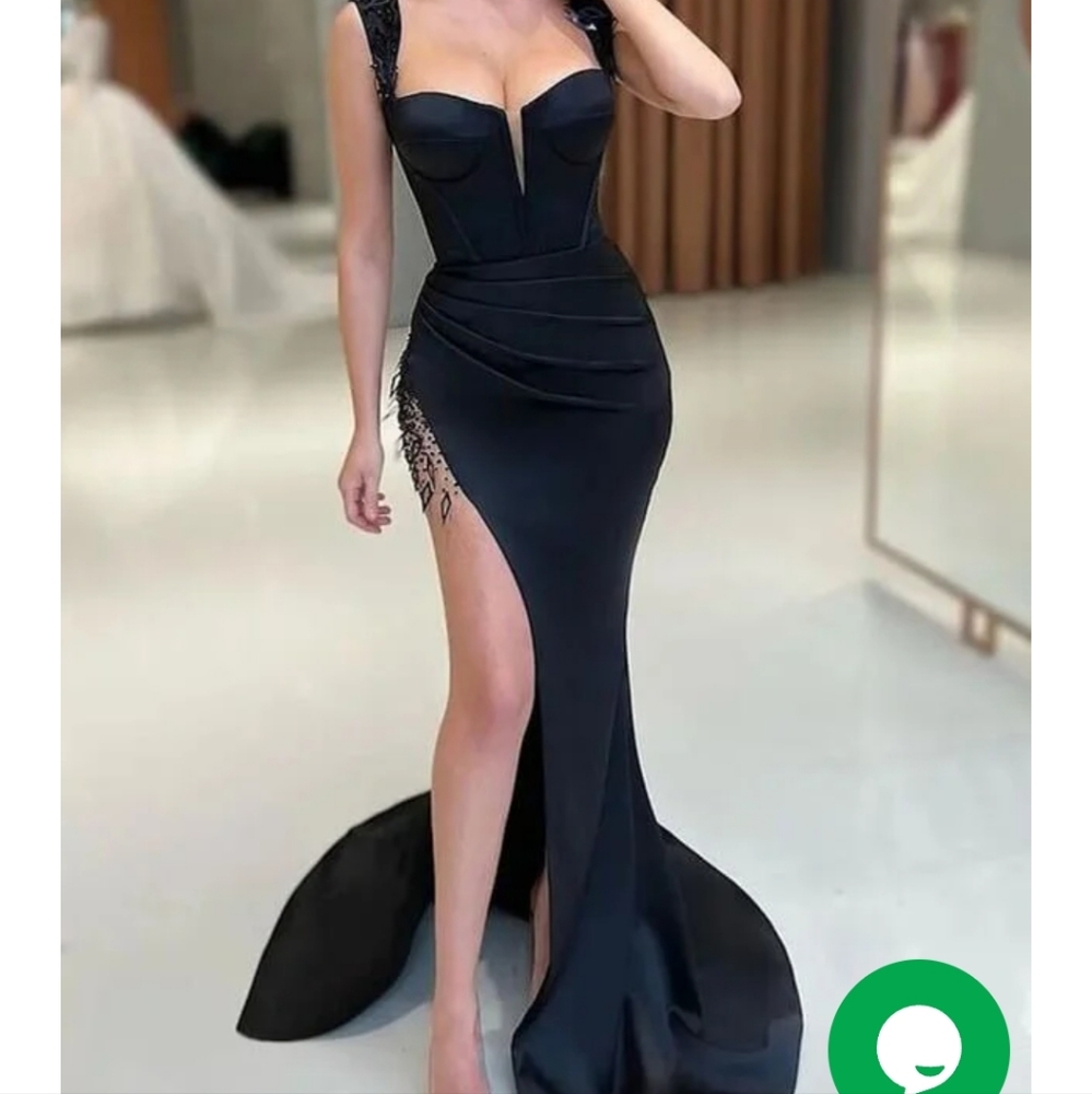 Purple prom dress